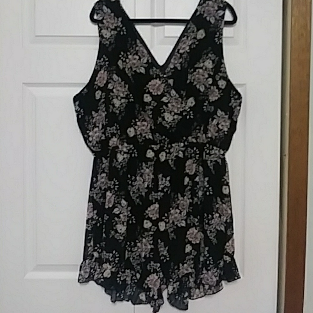 🌹Floral Romper